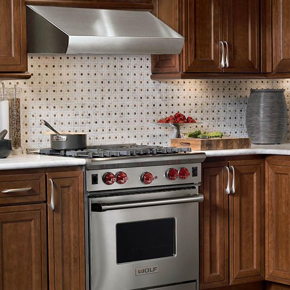 Wolf stove hood sale